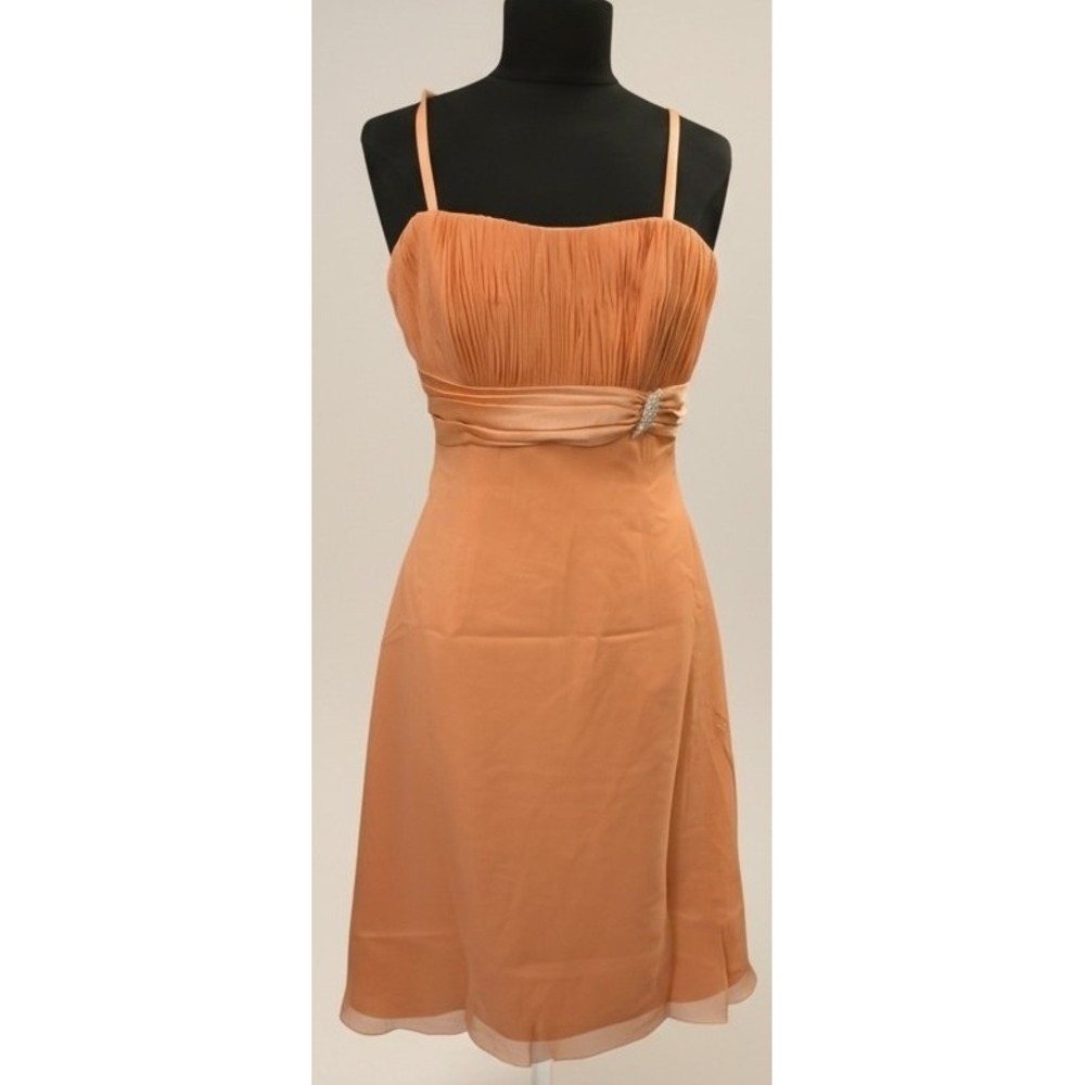 Da Vinci NWT Women's Size 10 Dark Coral Formal Prom Bridal Wedding Dress